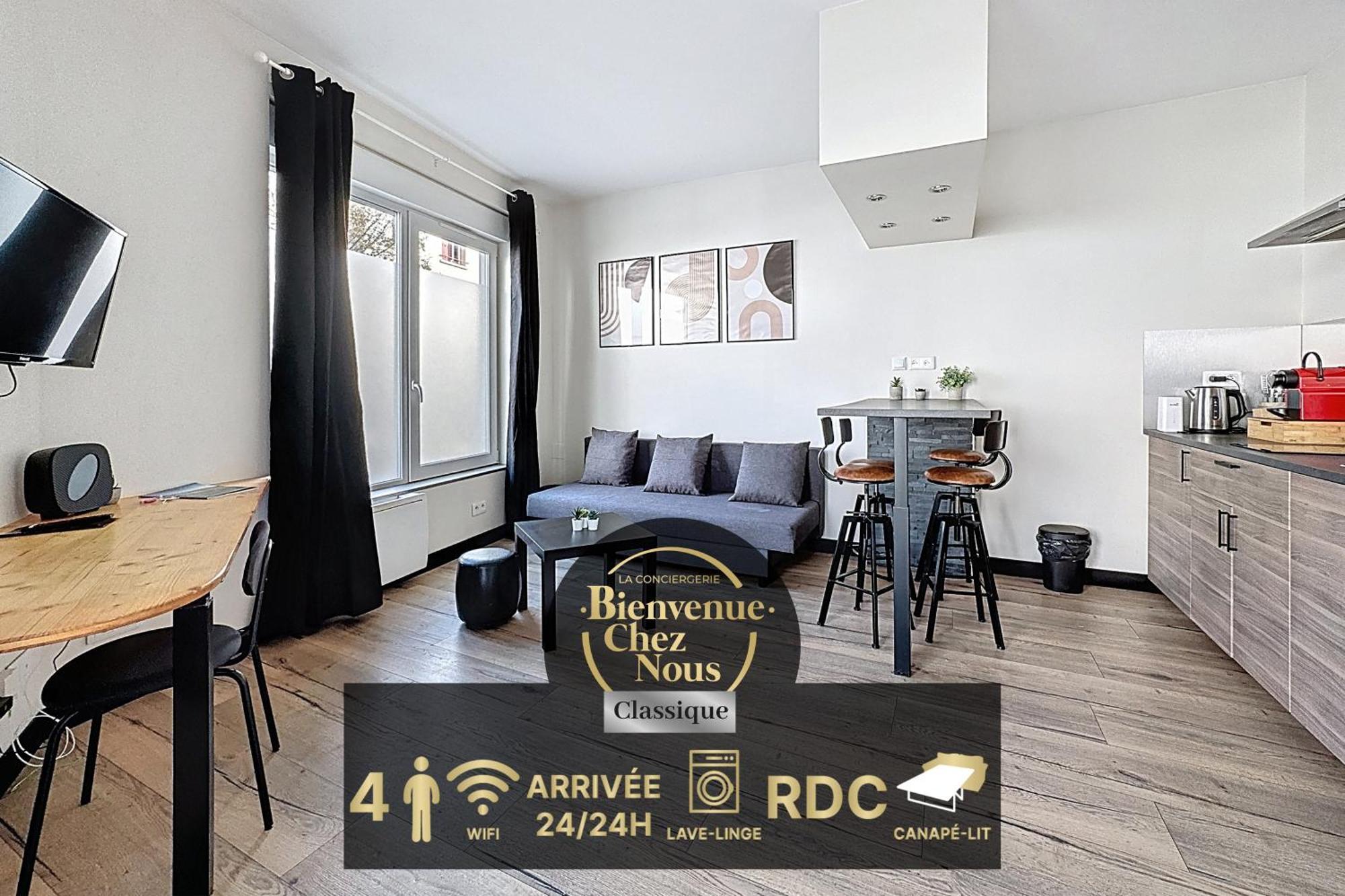 Lumineux En Rez-de-chaussée Vers Chu